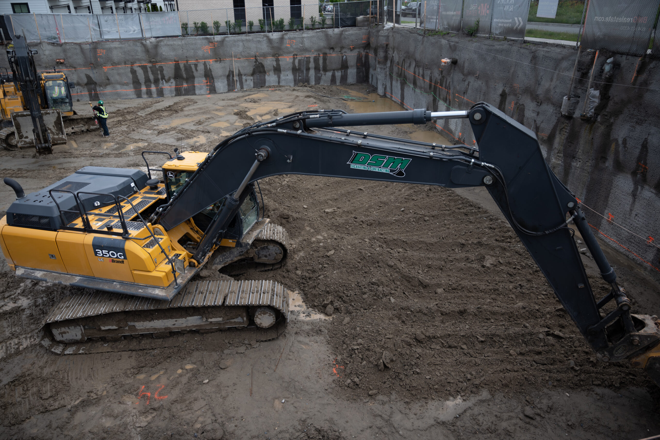 Urban infill excavation project